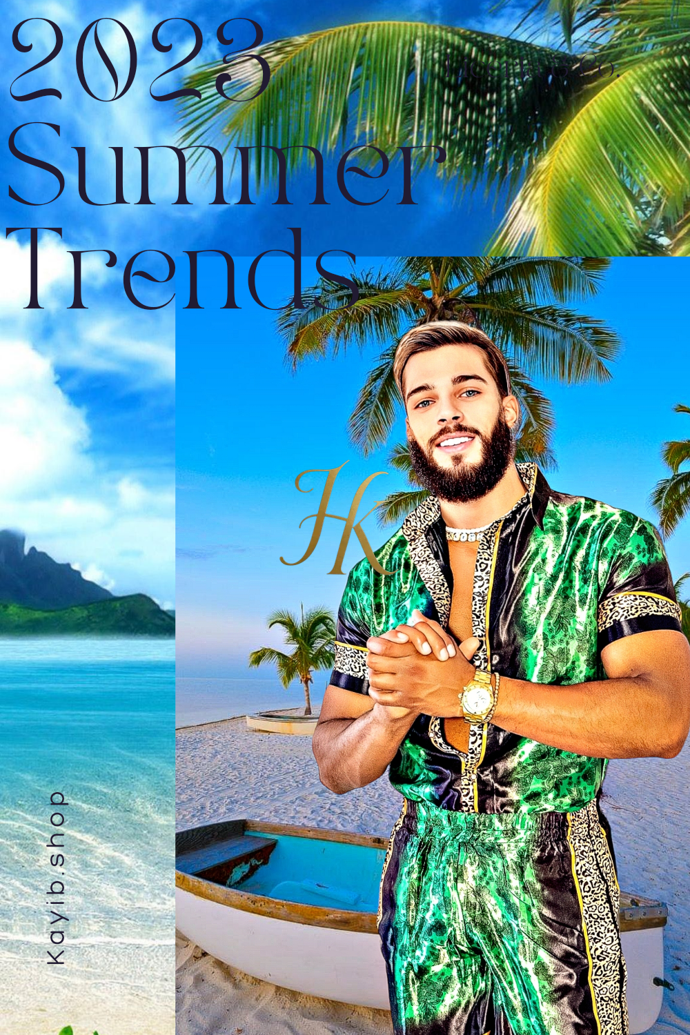 Luxury Mens Summer Beachwear