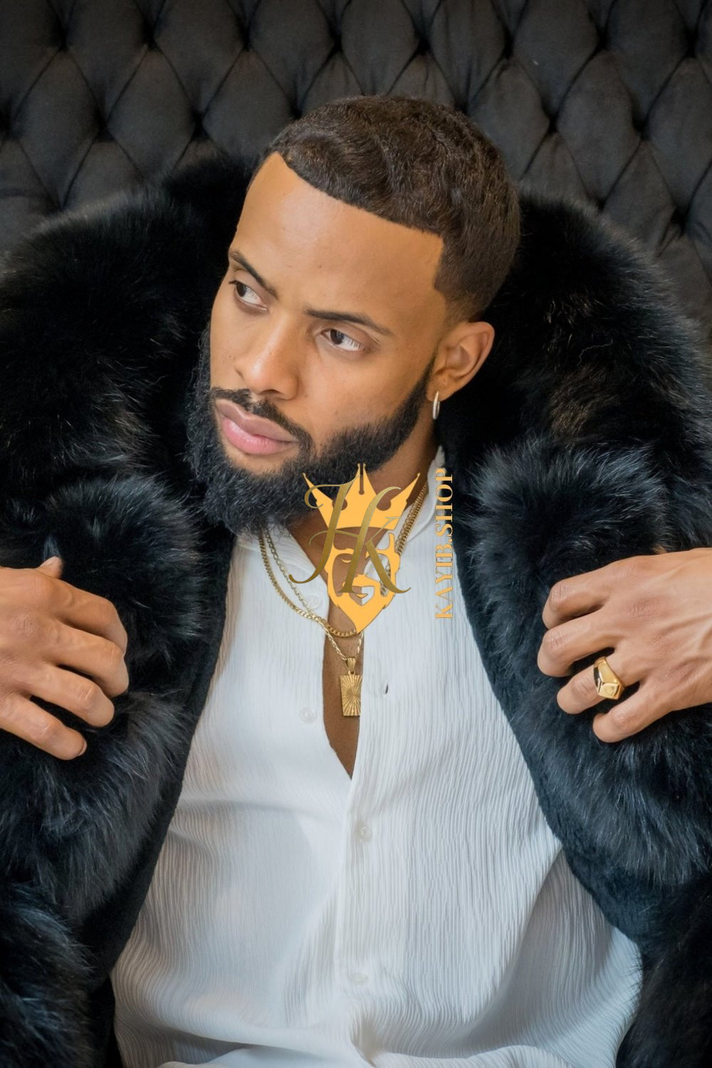 4-in-1 Men's Parka Winter Jacket - Handmade Luxury with Versatile Design - Stay Warm and Stylish All Season Long - kayibstrore