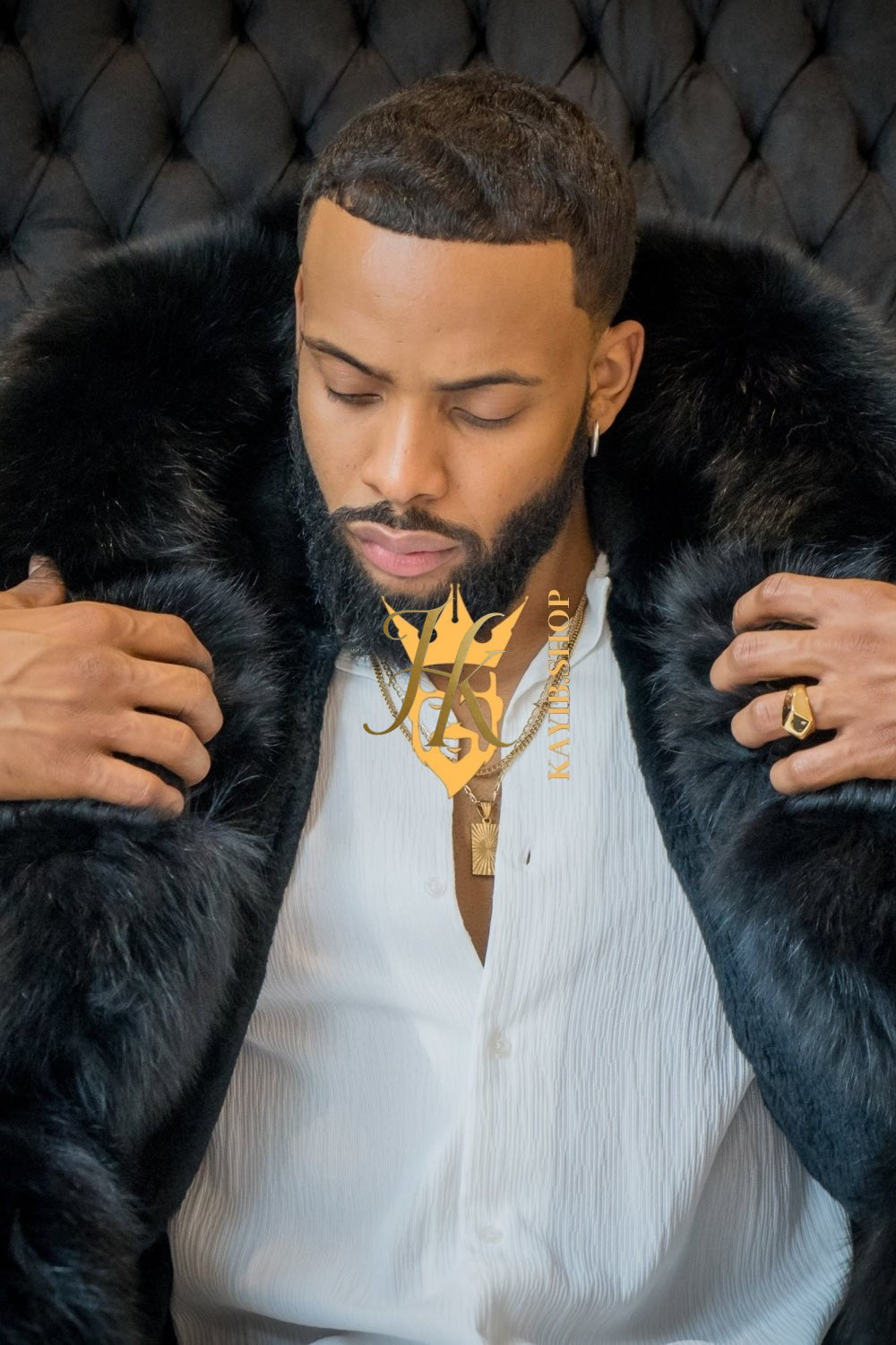 4-in-1 Men's Parka Winter Jacket - Handmade Luxury with Versatile Design - Stay Warm and Stylish All Season Long - kayibstrore