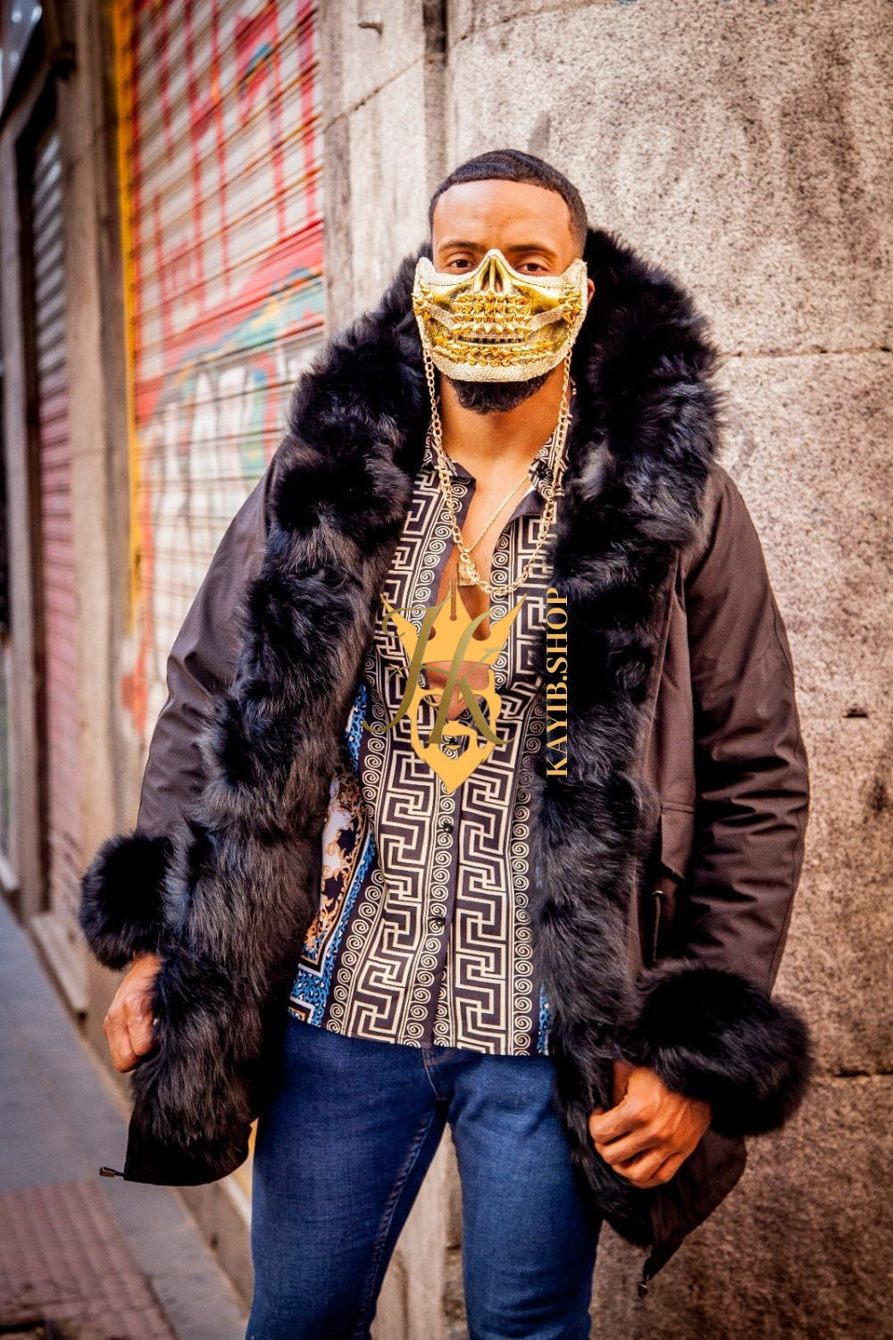 4-in-1 Men's Parka Winter Jacket - Handmade Luxury with Versatile Design - Stay Warm and Stylish All Season Long - kayibstrore