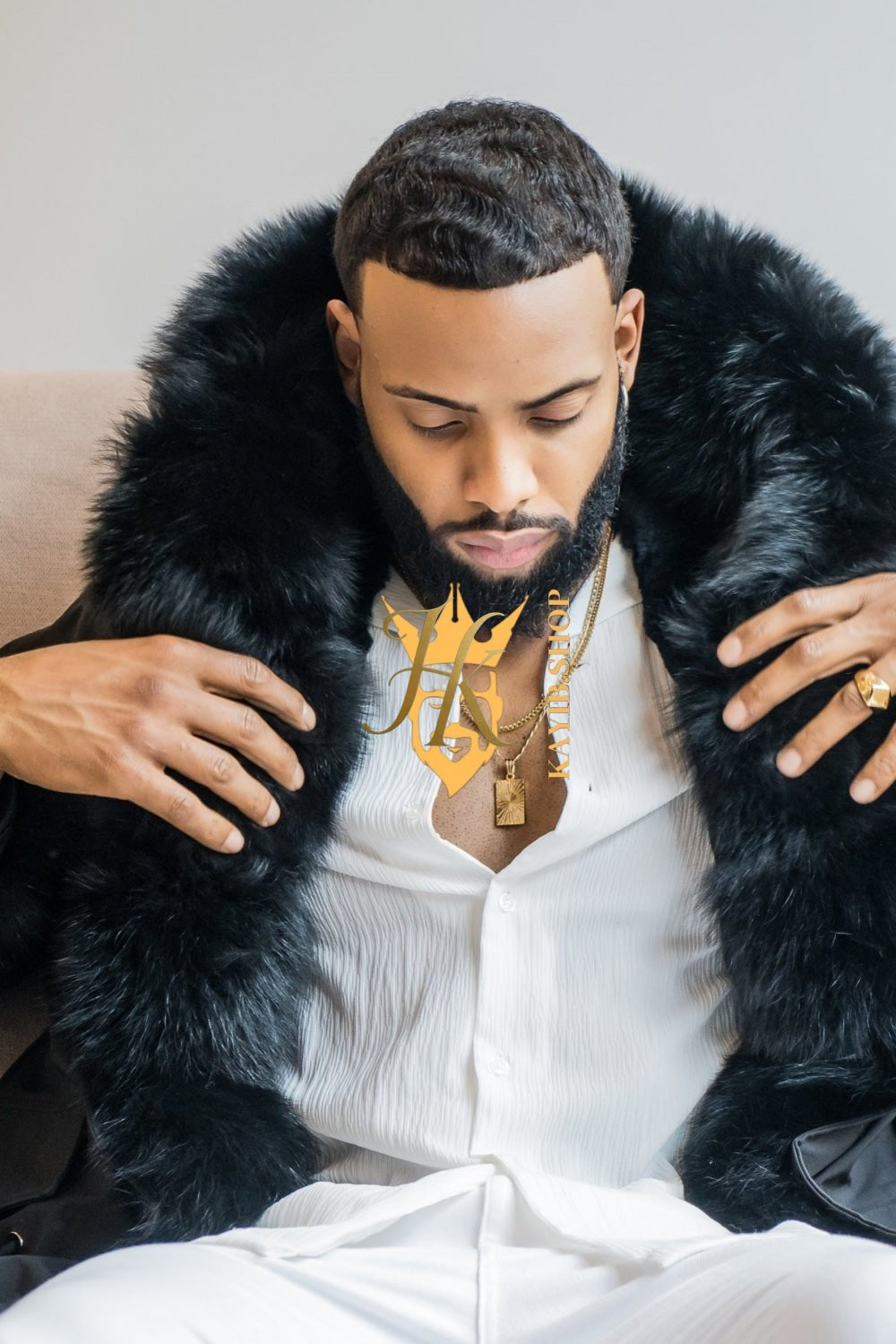 4-in-1 Men's Parka Winter Jacket - Handmade Luxury with Versatile Design - Stay Warm and Stylish All Season Long - kayibstrore