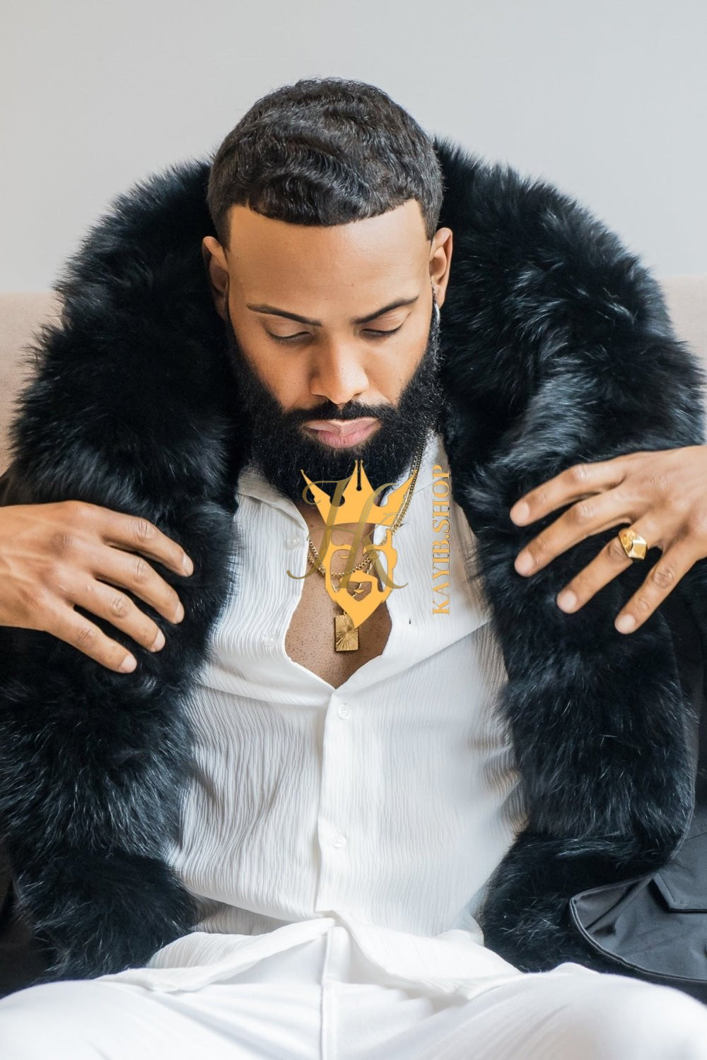 4-in-1 Men's Parka Winter Jacket - Handmade Luxury with Versatile Design - Stay Warm and Stylish All Season Long - kayibstrore