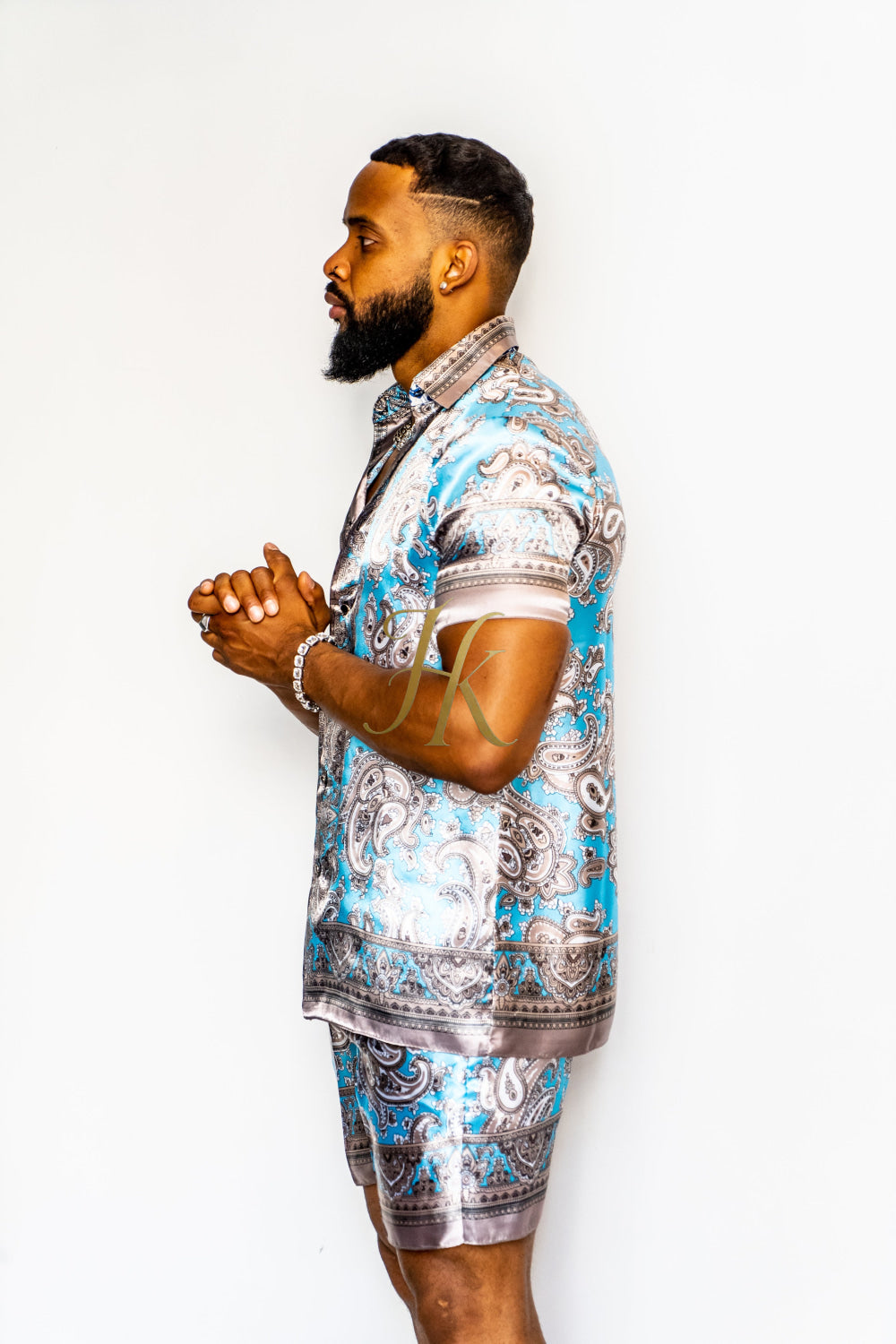 Designer Barocco Silk Set
