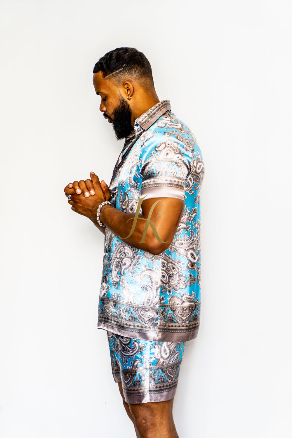 Designer Barocco Silk Set