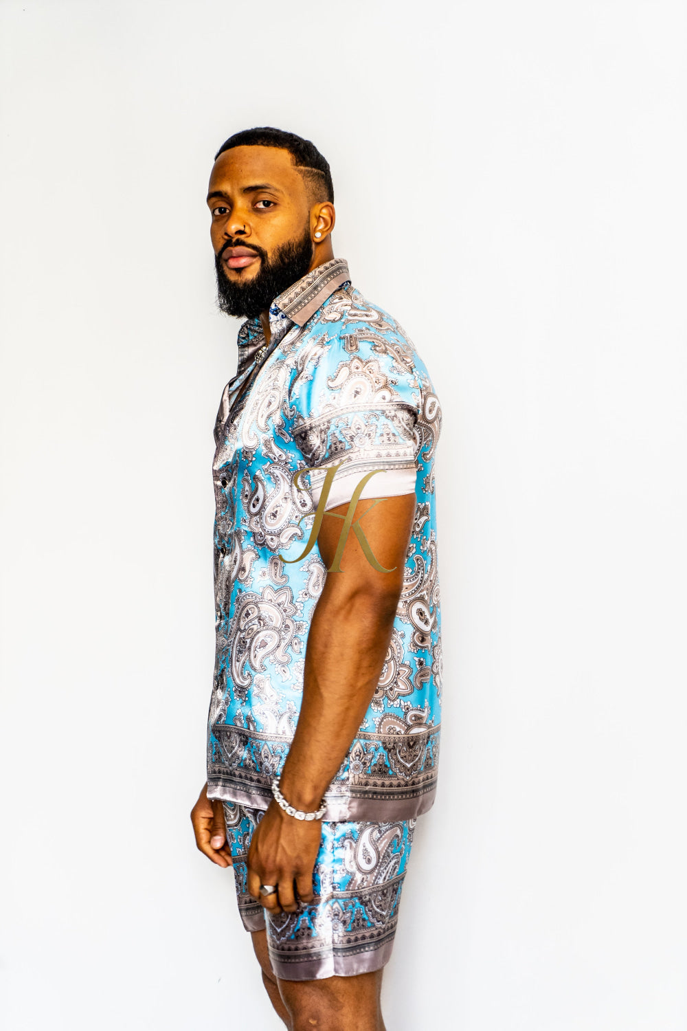 Designer Barocco Silk Set