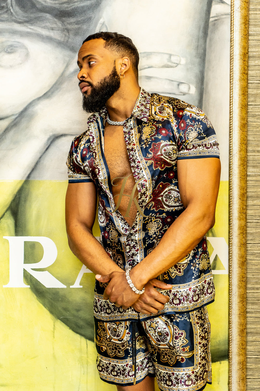 Barocco Silk Set