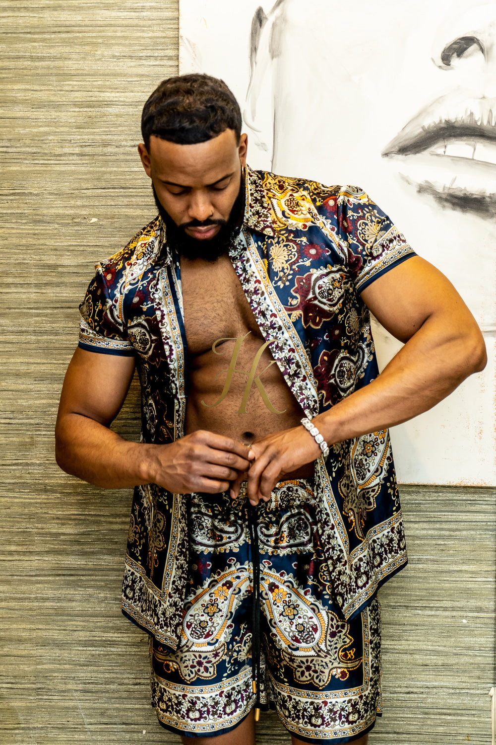Barocco Silk Set