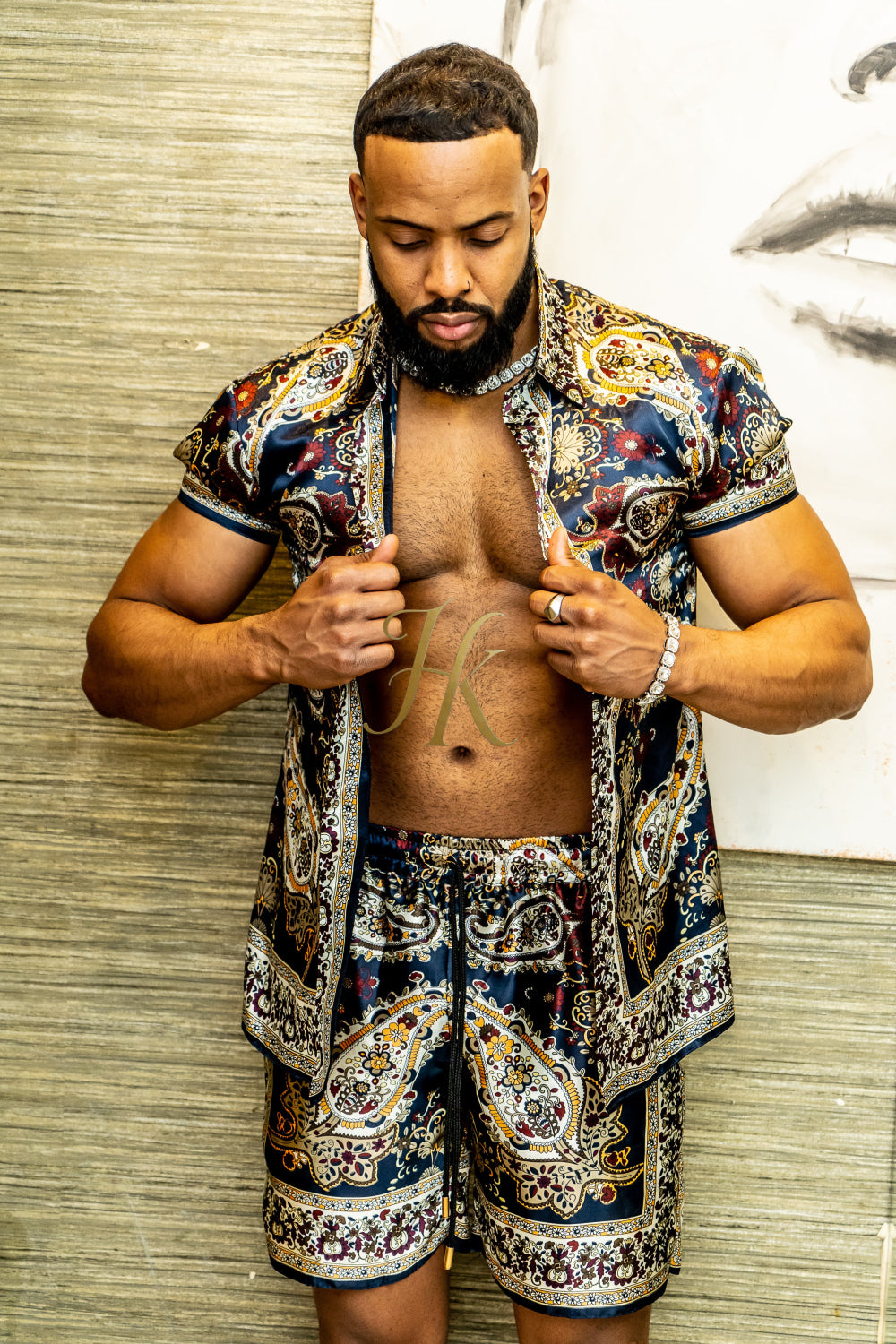 Barocco Silk Set