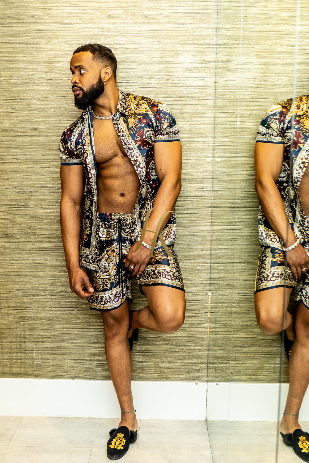Barocco Silk Set