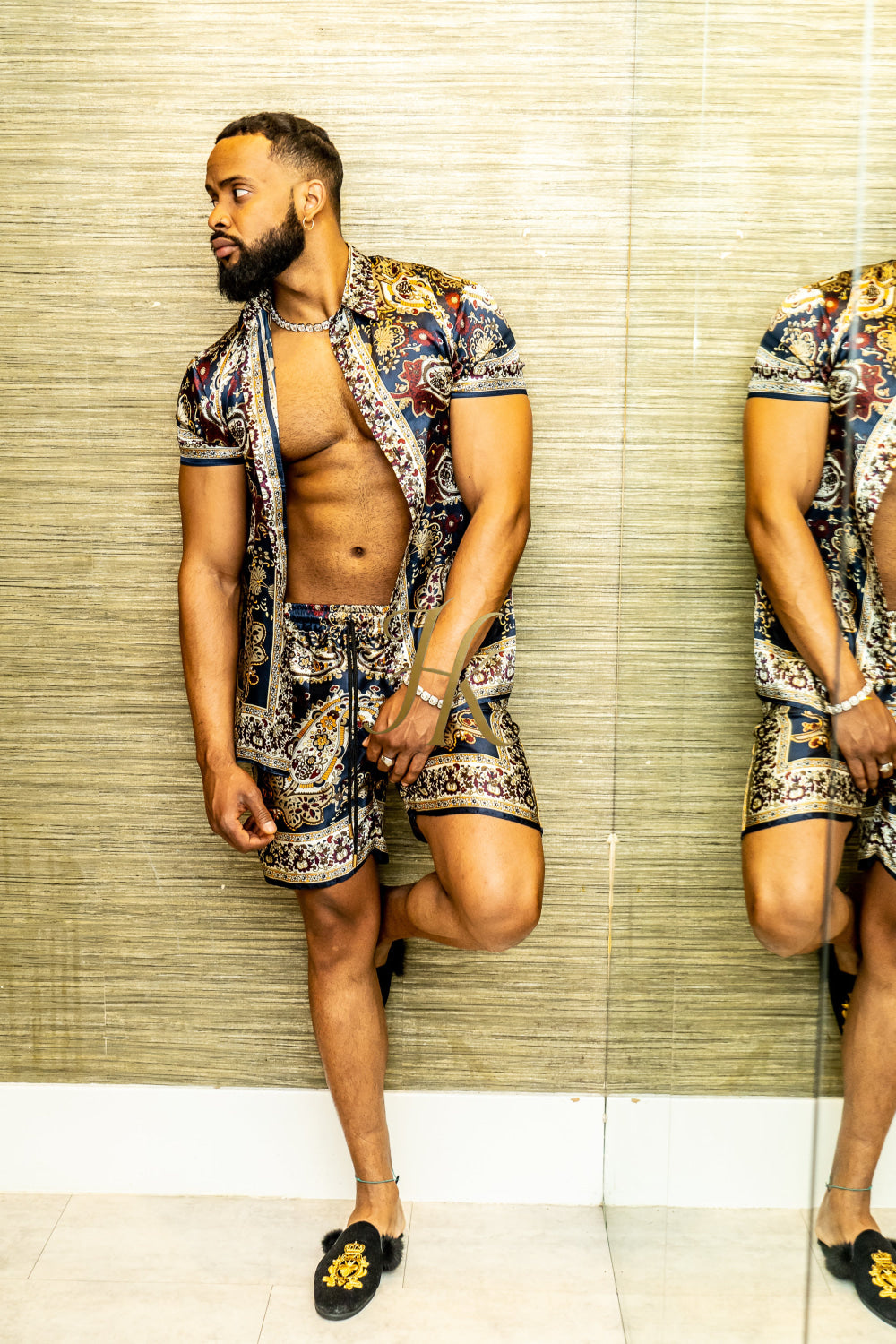Barocco Silk Set