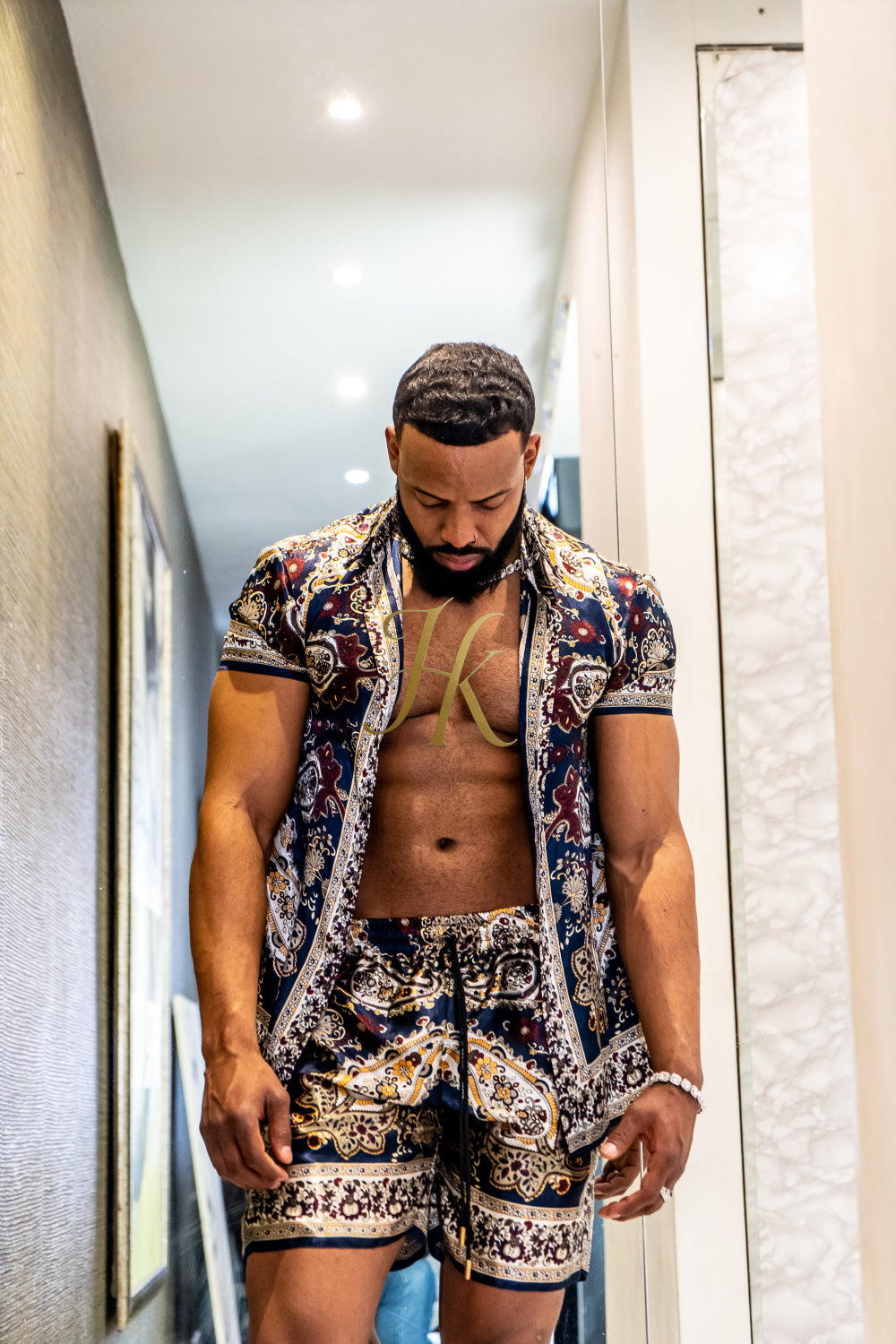Barocco Silk Set