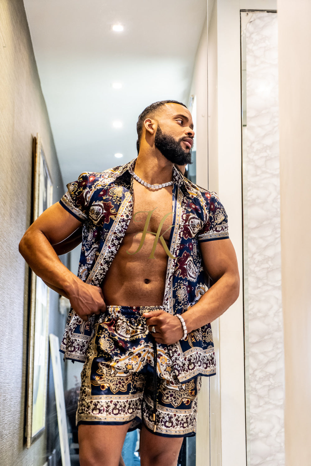 Barocco Silk Set