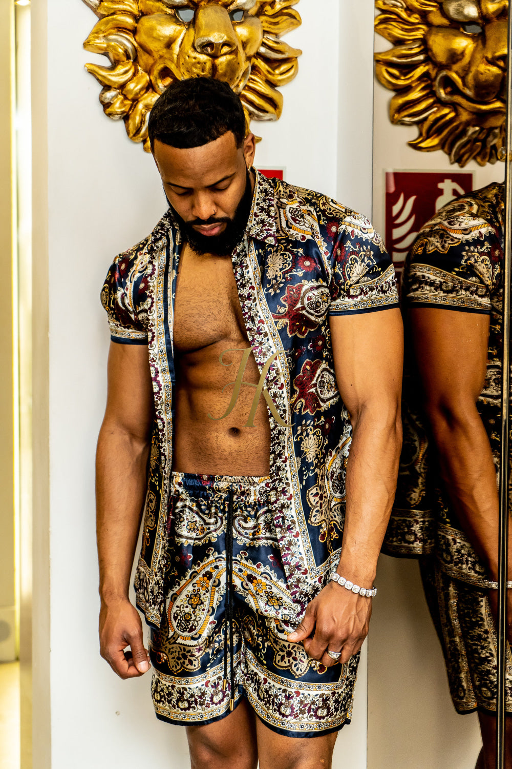 Barocco Silk Set