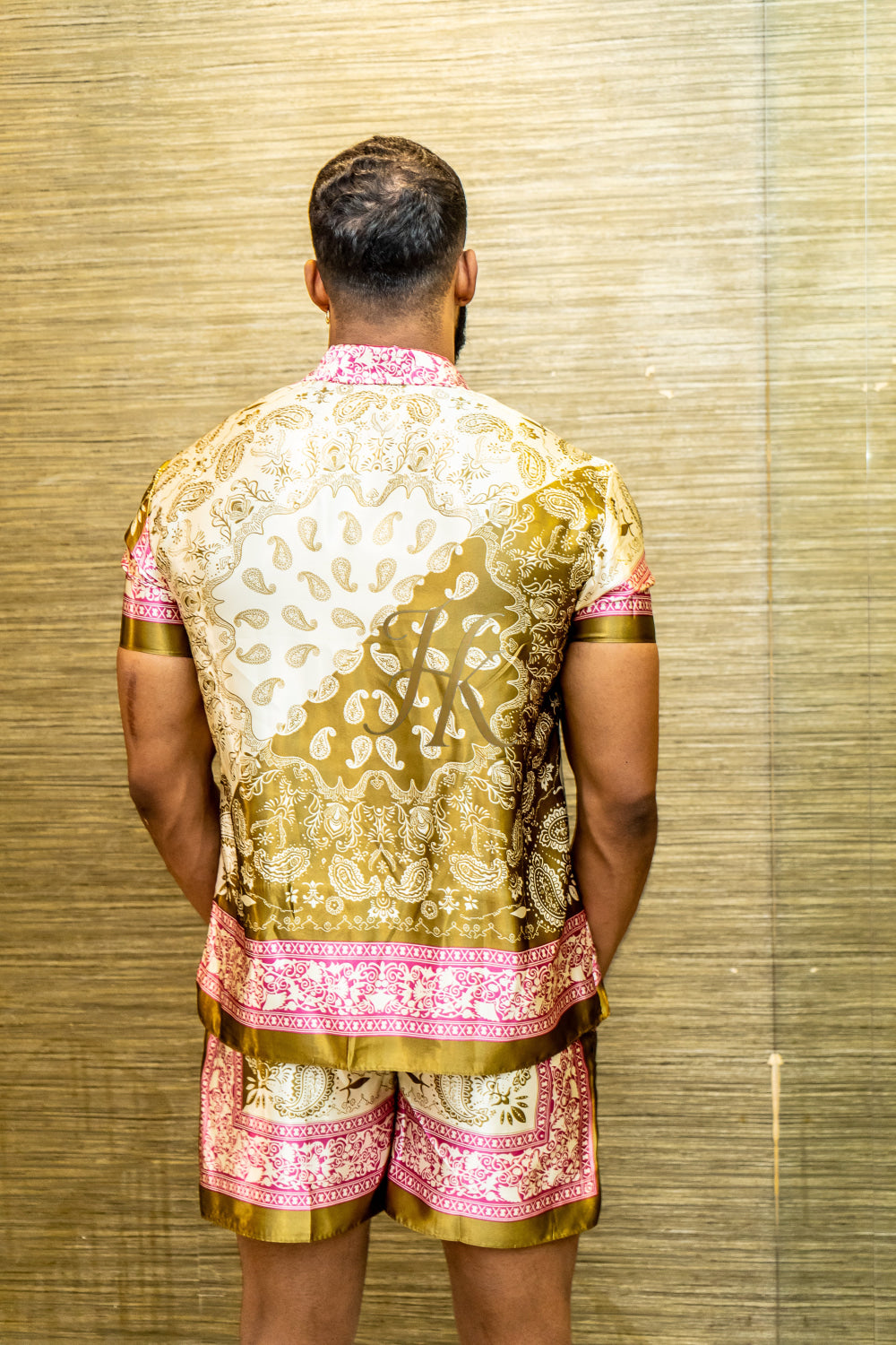 Mens Barocco Silk Set