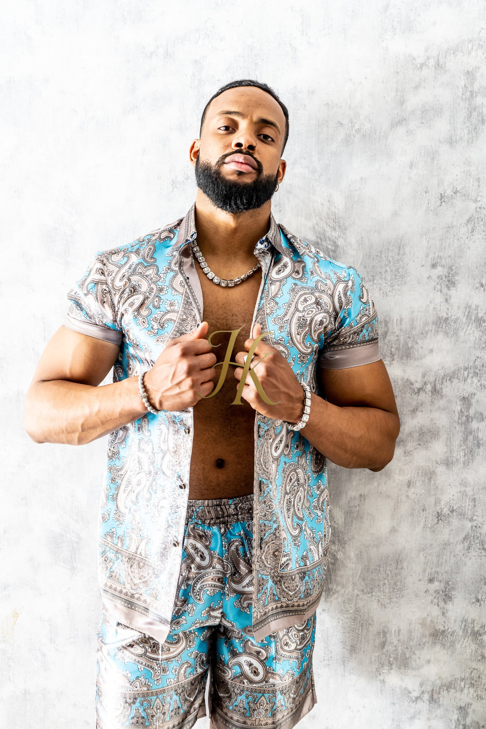 Barocco Silk Set For Men