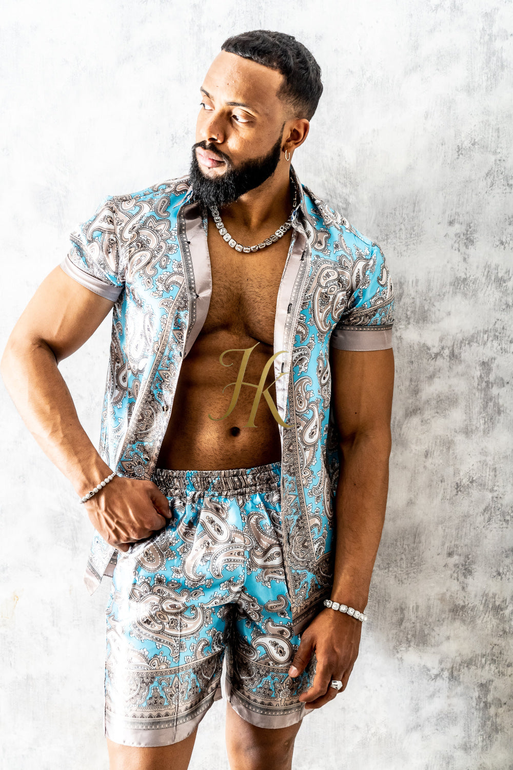 Barocco Silk Set For Men