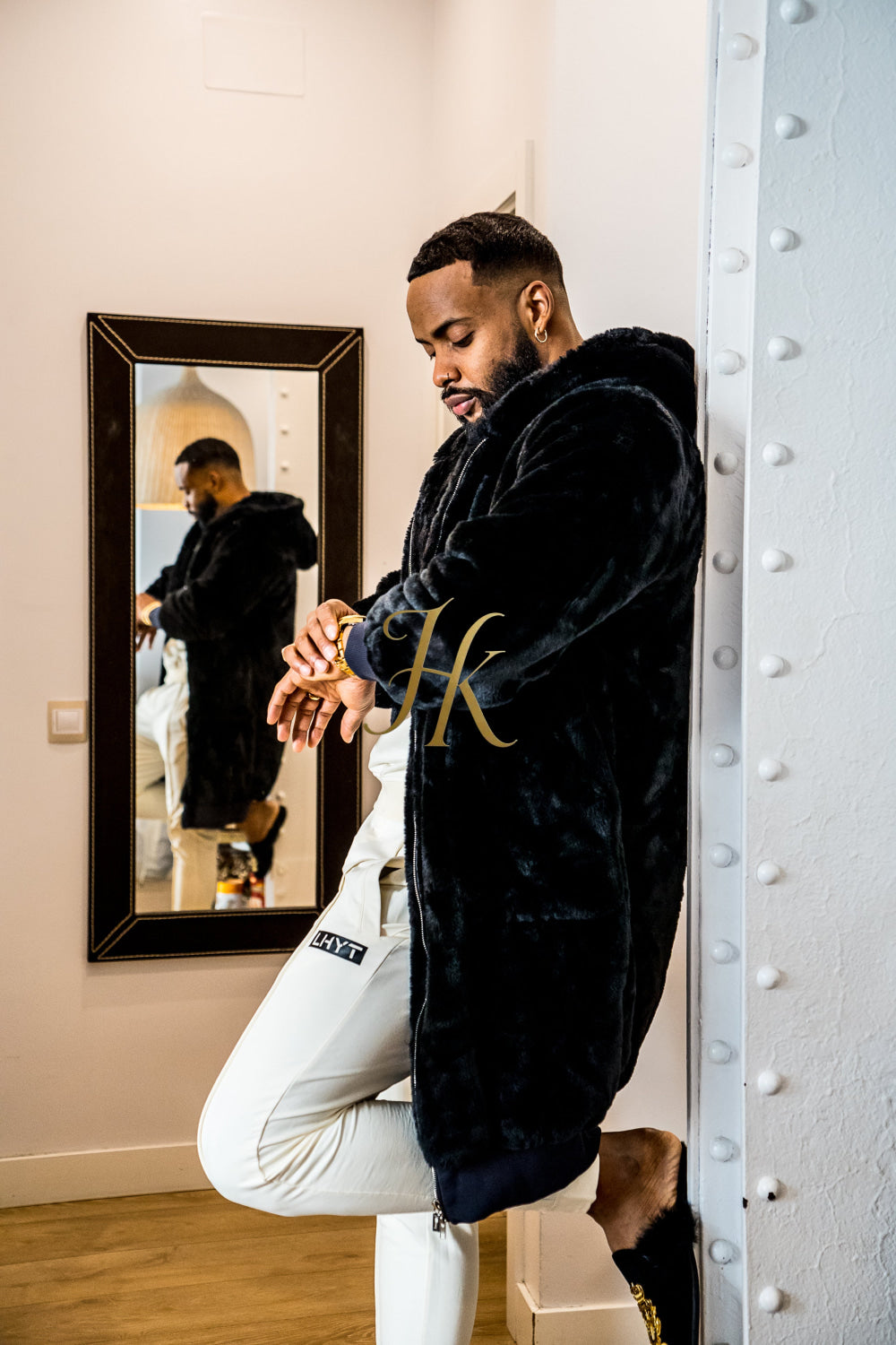 Mens Black Coats & Jackets