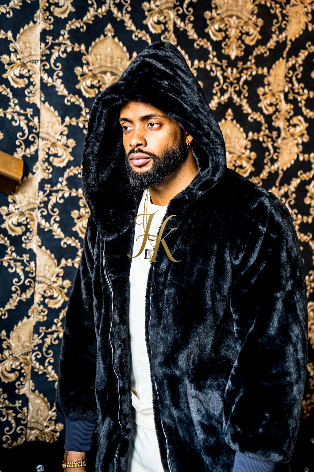 Mens Black Coats & Jackets