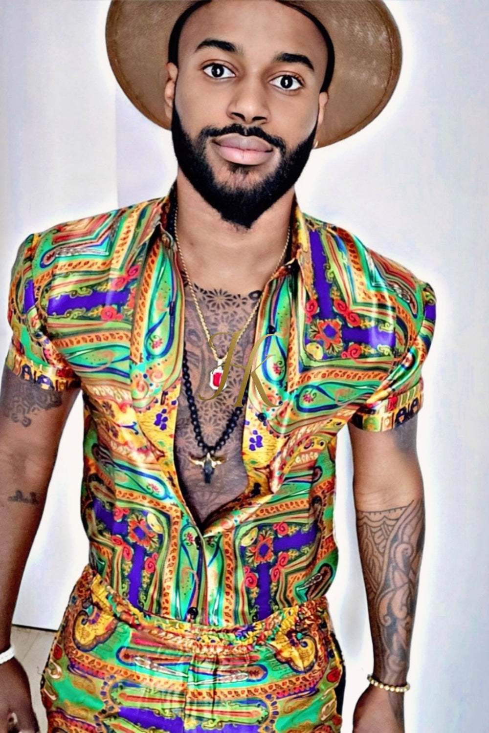 Summer Silk Clothes For Men
