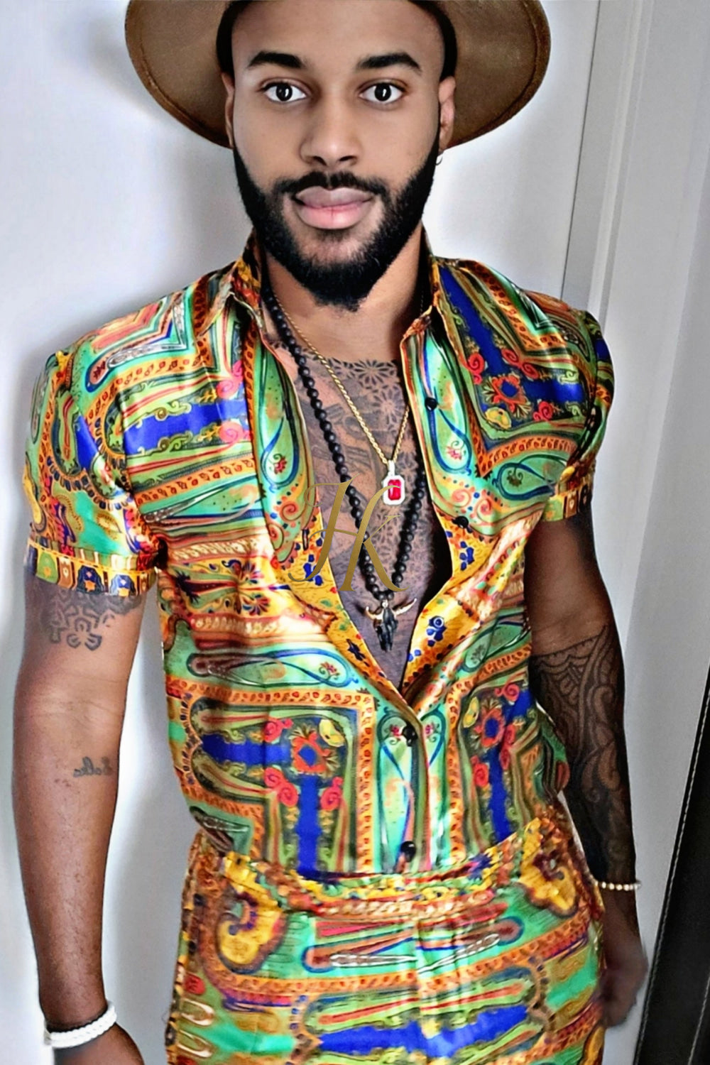 Summer Silk Clothes For Men
