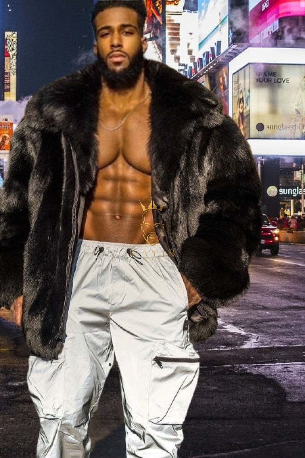 Fox Luxury Mens Coat | Made Of 100% Luxury Materials