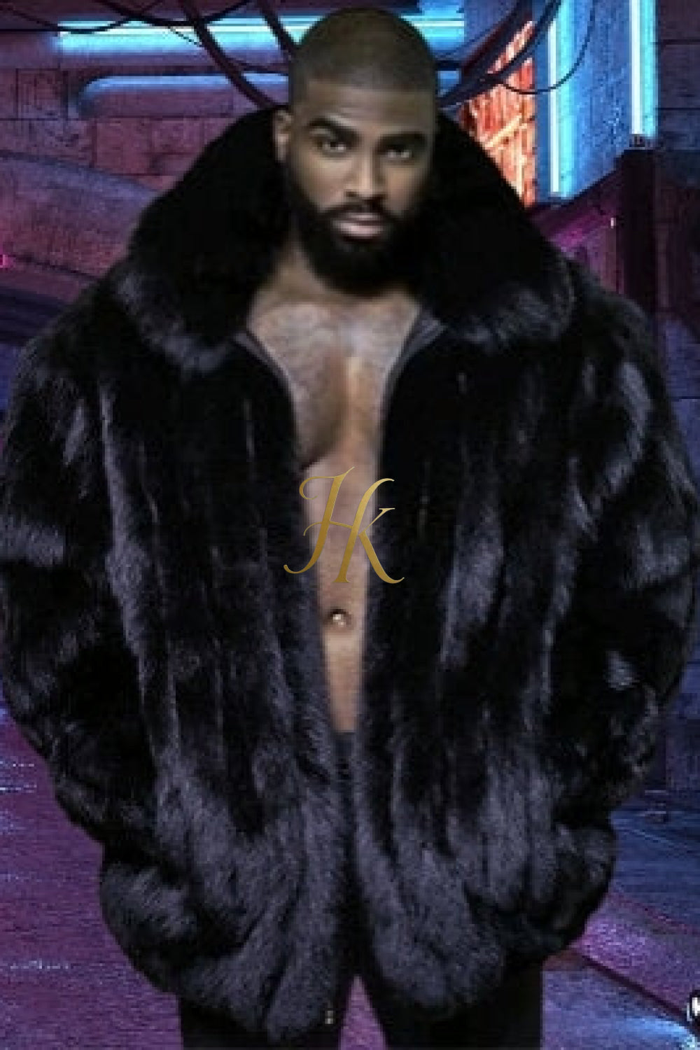 Fox Luxury Mens Coat | Made Of 100% Luxury Materials