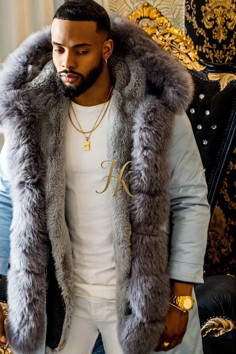 Mens Parka Winter Coat