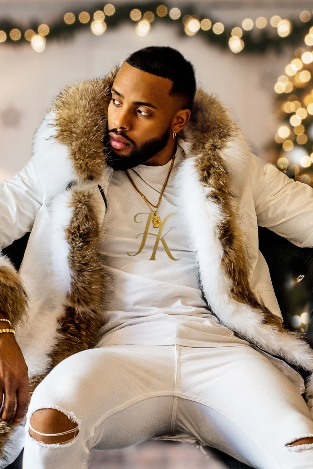 Luxury Mens Parka Winter Coat