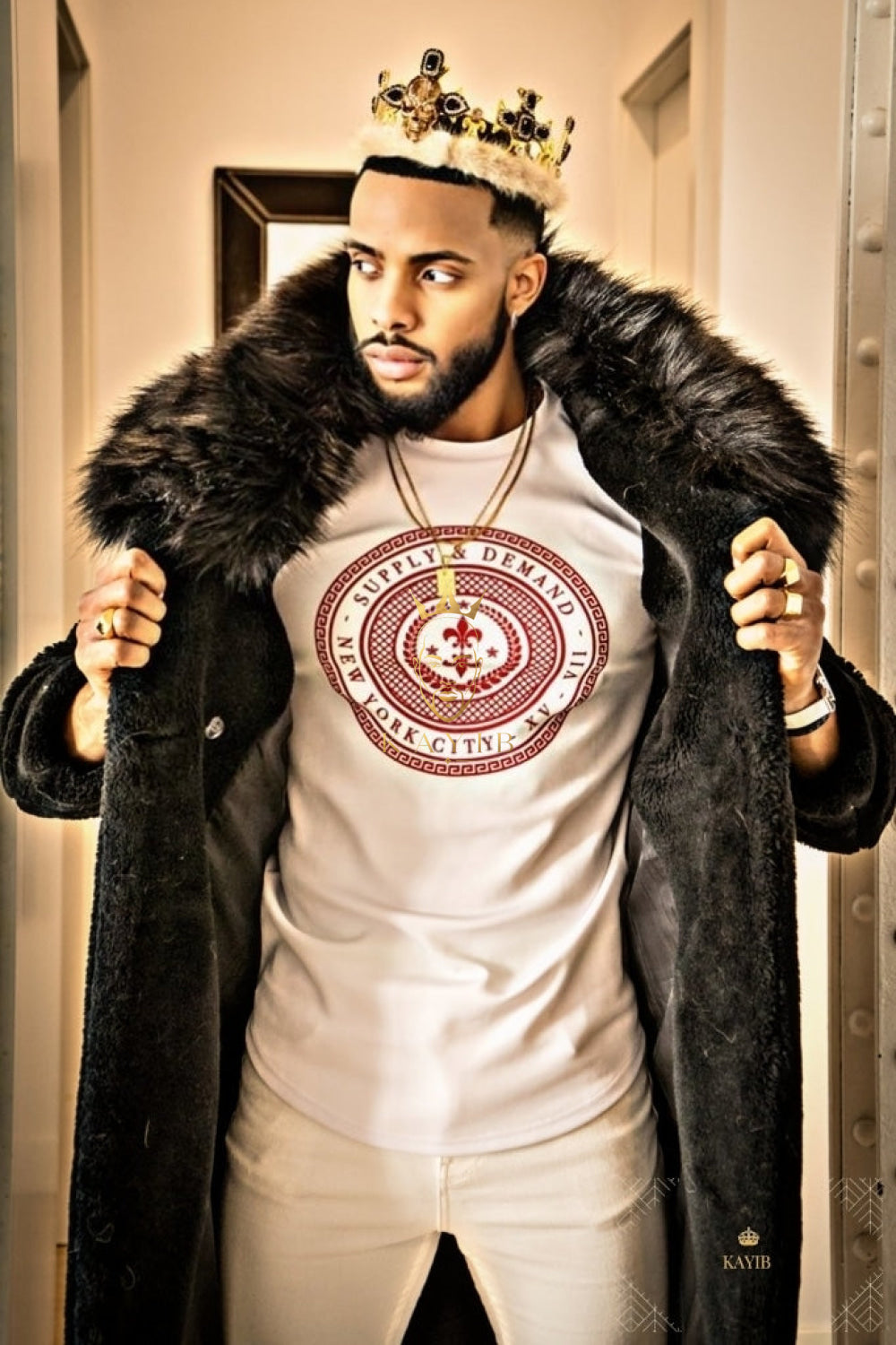 Luxury Mens Teddy Coats