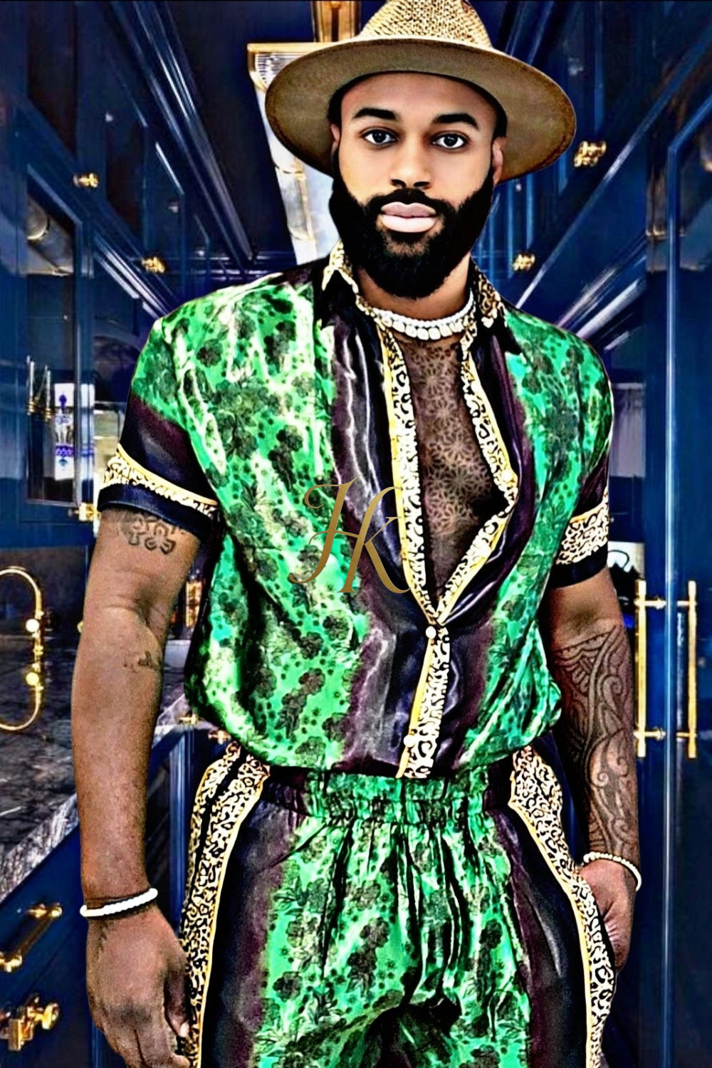 Luxury Mens Summer Beachwear
