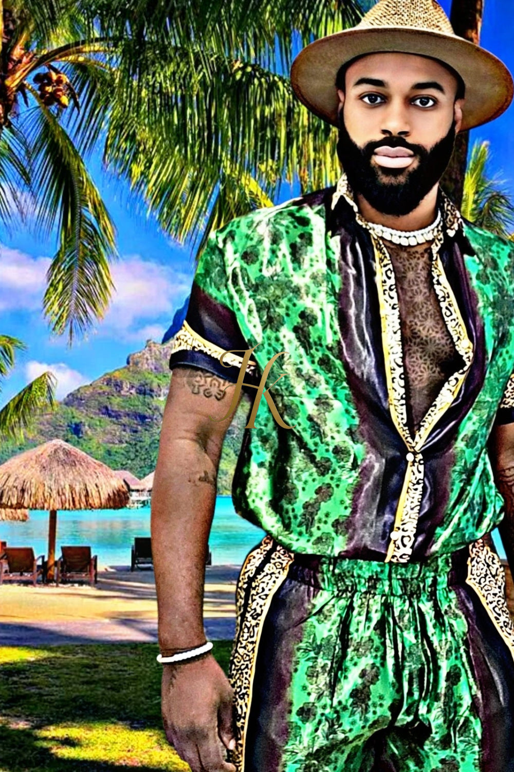 Luxury Mens Summer Beachwear