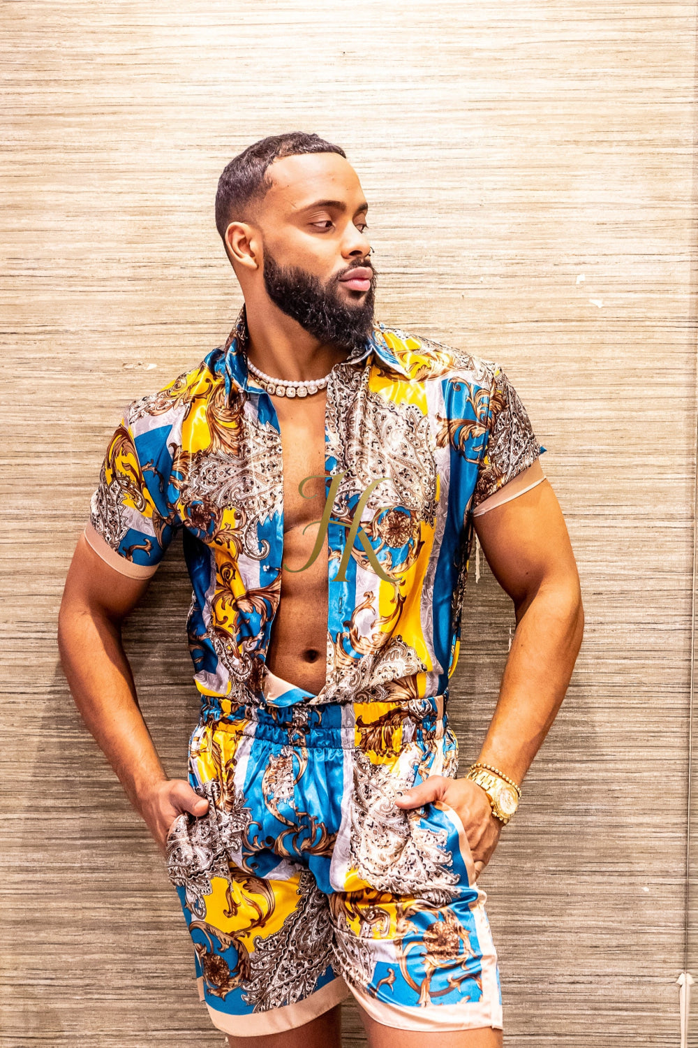 Mens Luxury Silk Dress Outfits