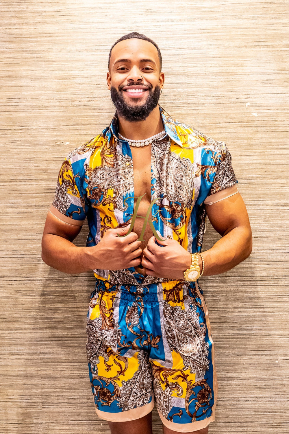 Mens Luxury Silk Dress Outfits