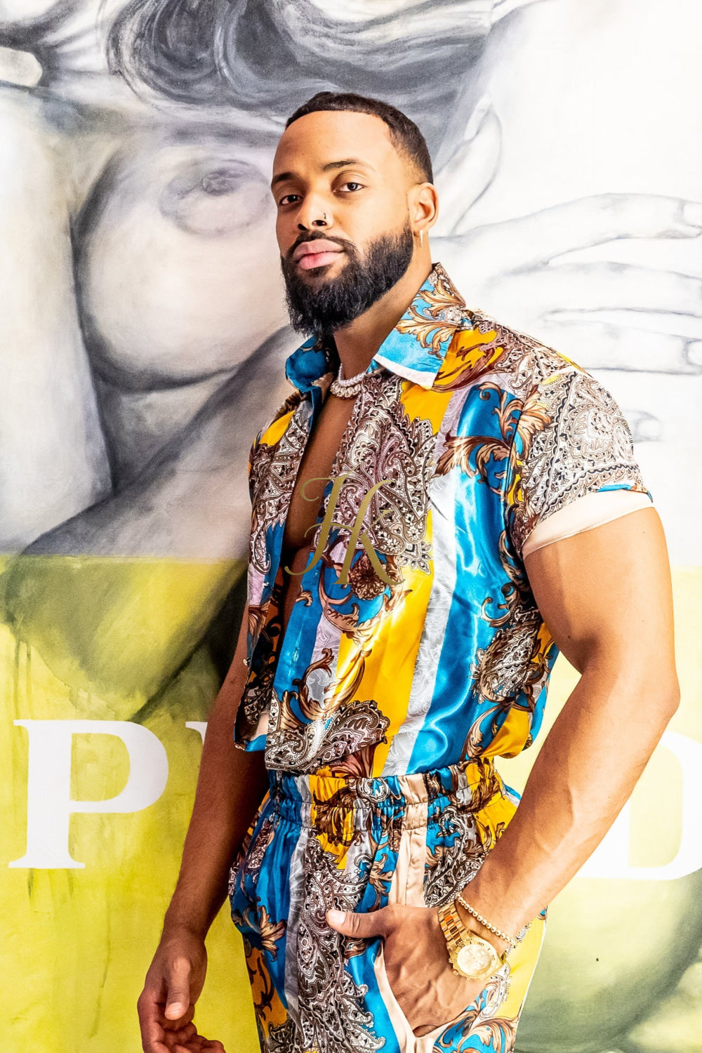 Mens Luxury Silk Dress Outfits