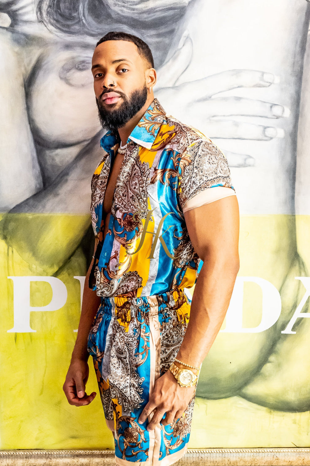 Mens Luxury Silk Dress Outfits