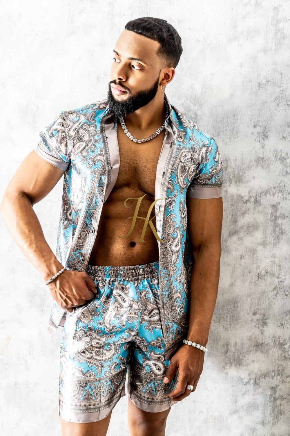Casual Luxury Silk Outfit