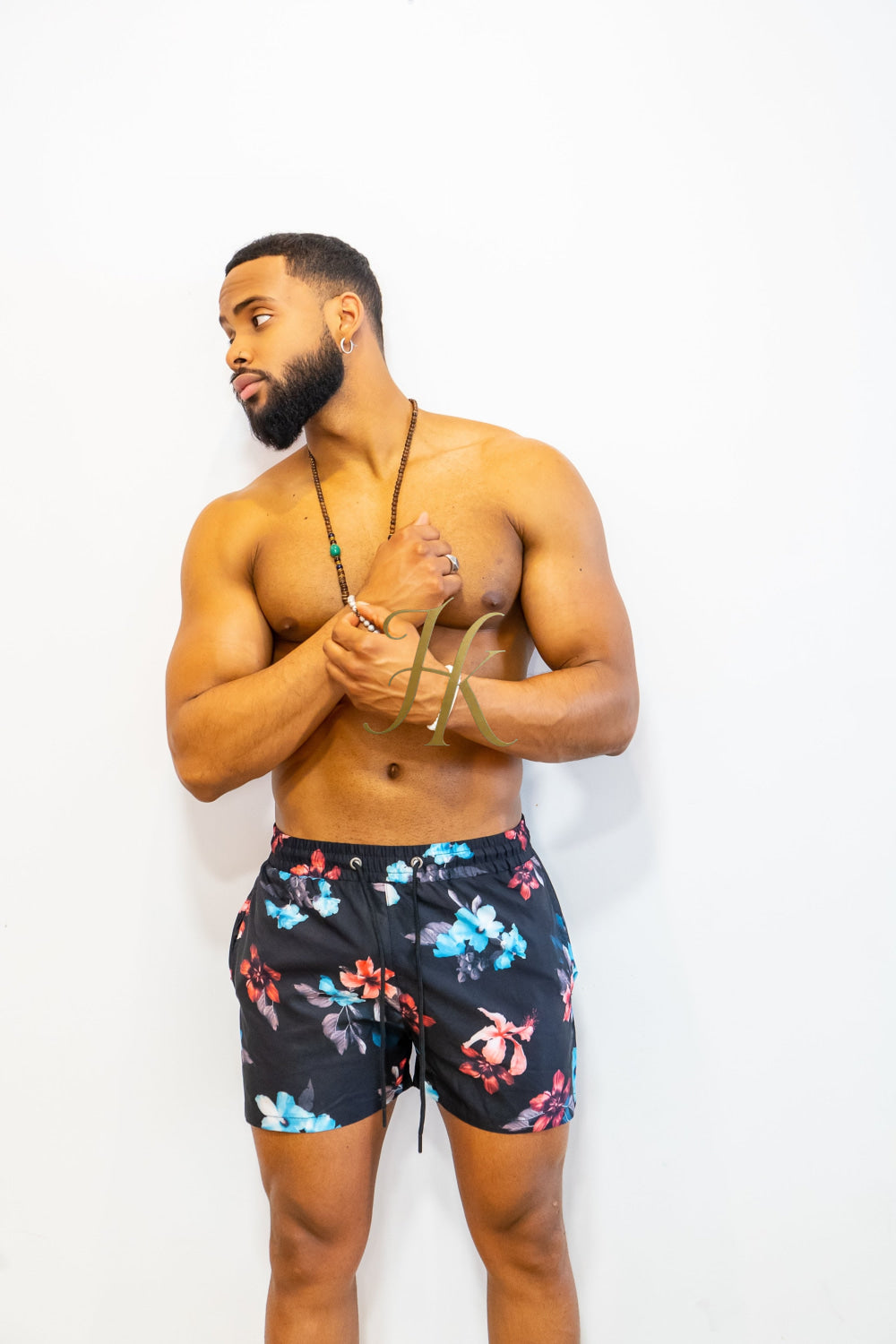 Kayib Floral Shorts - Make a Statement at the Beach with Trendsetting Style and Unmatched Comfort - kayibstrore