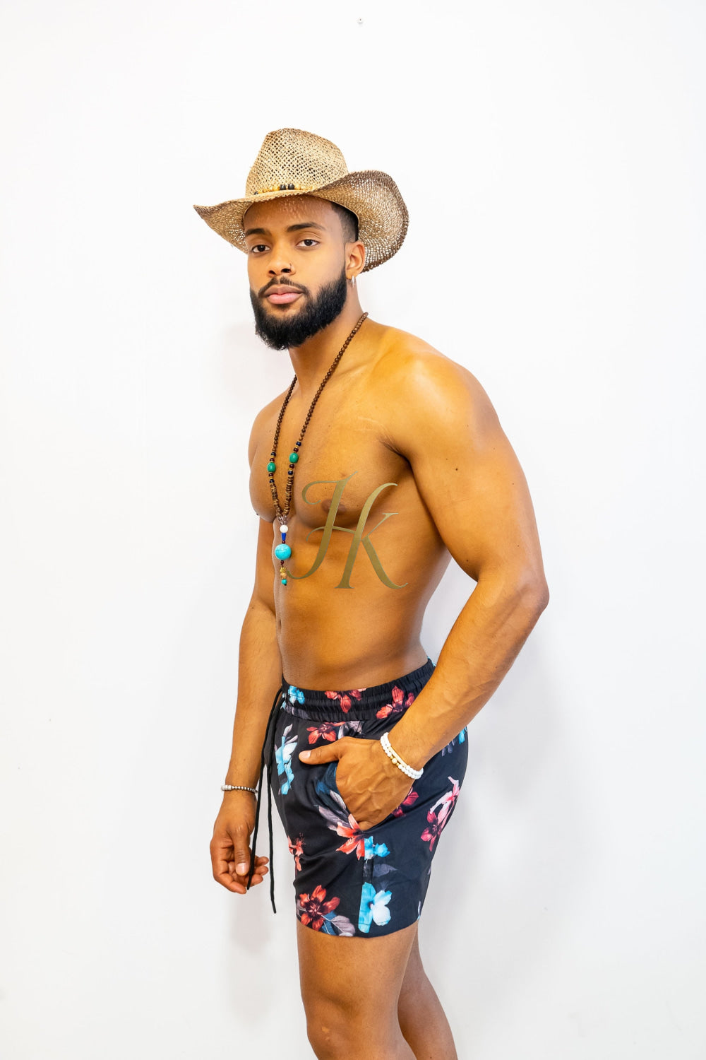 Kayib Floral Shorts - Make a Statement at the Beach with Trendsetting Style and Unmatched Comfort - kayibstrore