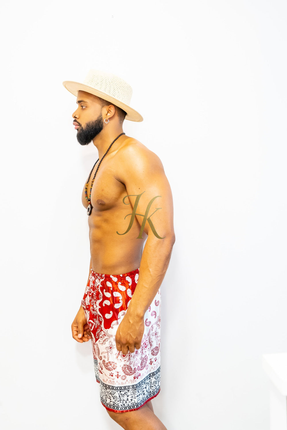 KAYIB Red Silk Short - Elevate Your Style Game with Premium Luxury and Comfort. - kayibstrore