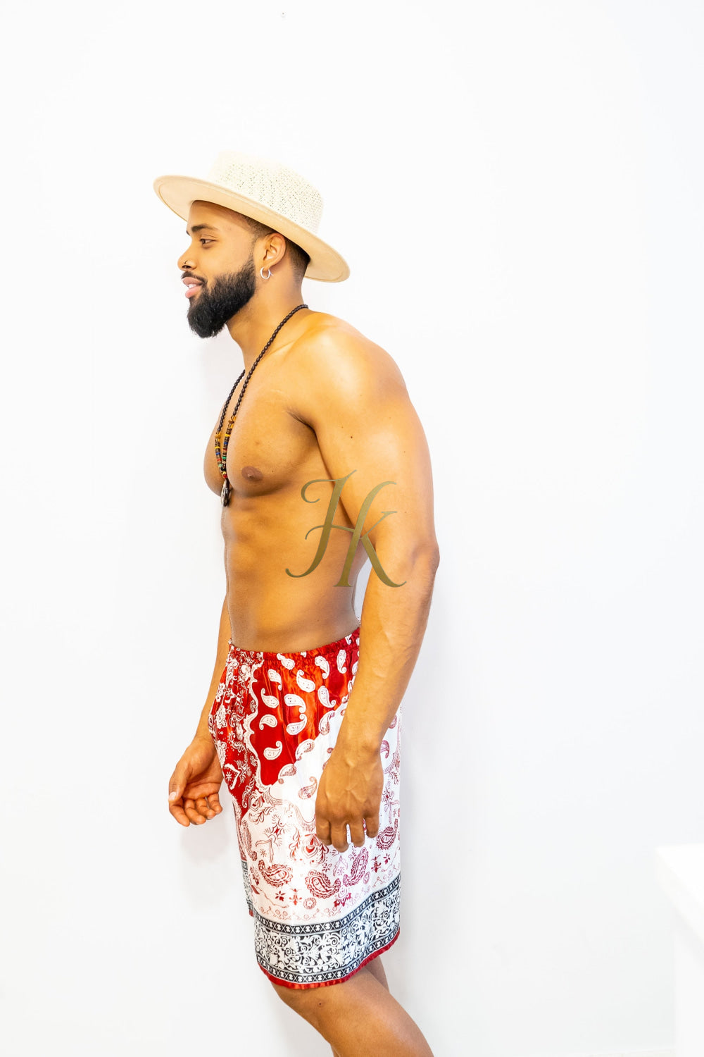 KAYIB Red Silk Short - Elevate Your Style Game with Premium Luxury and Comfort. - kayibstrore