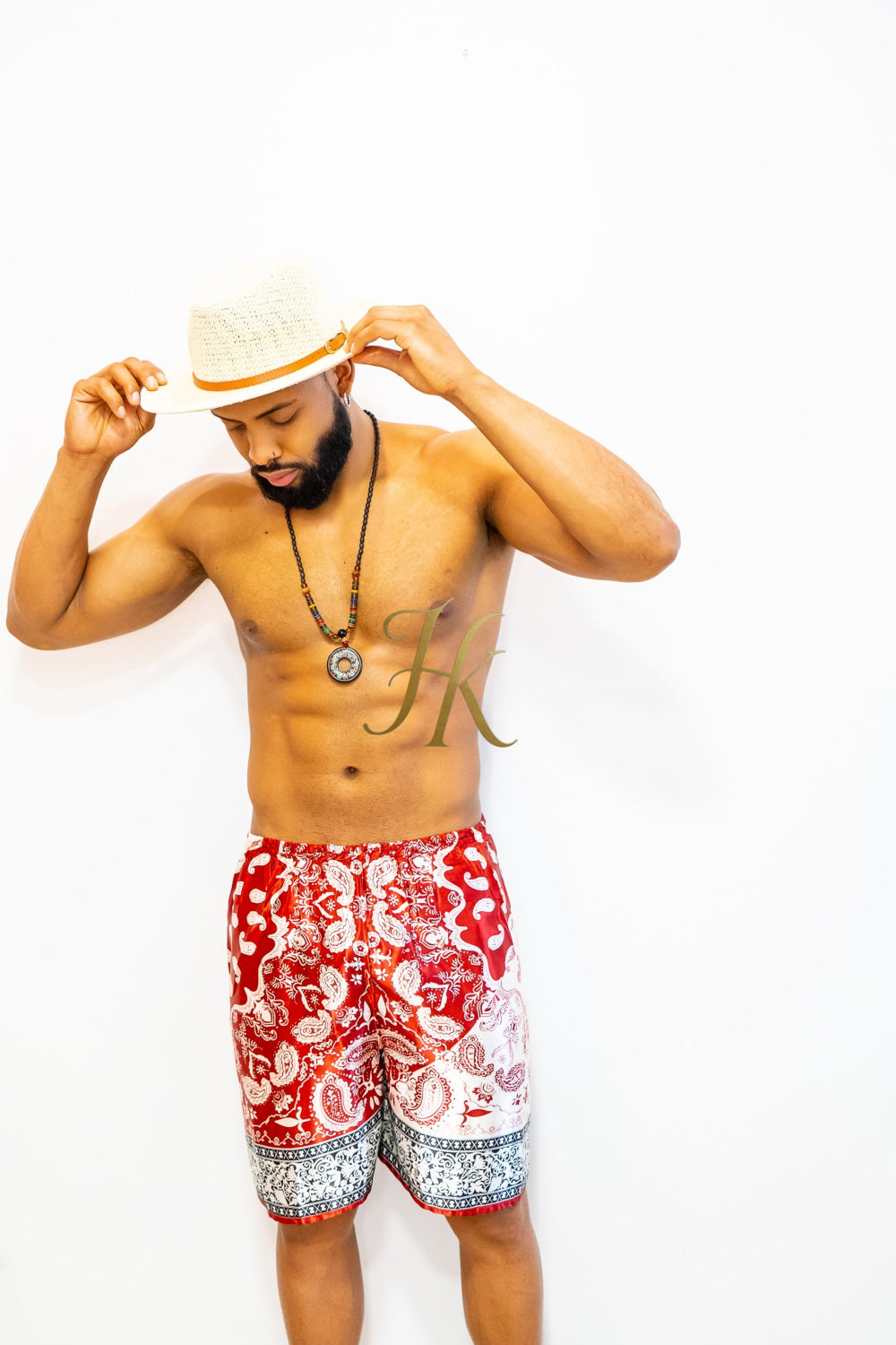 KAYIB Red Silk Short - Elevate Your Style Game with Premium Luxury and Comfort. - kayibstrore