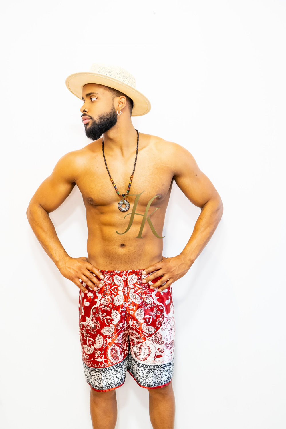 KAYIB Red Silk Short - Elevate Your Style Game with Premium Luxury and Comfort. - kayibstrore