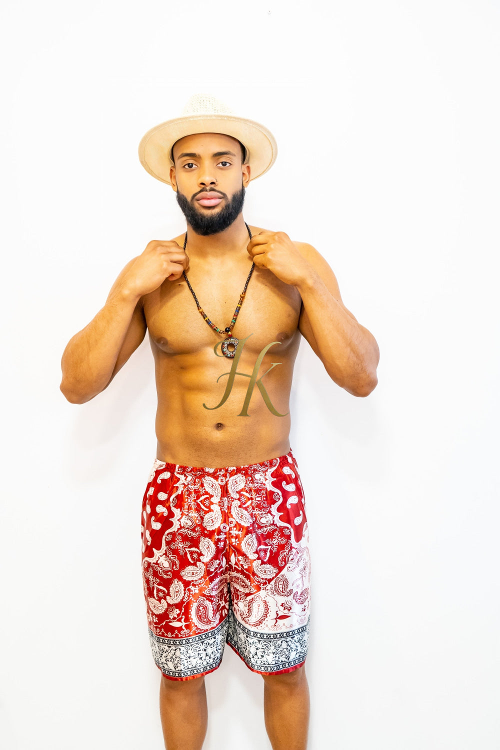 KAYIB Red Silk Short - Elevate Your Style Game with Premium Luxury and Comfort. - kayibstrore