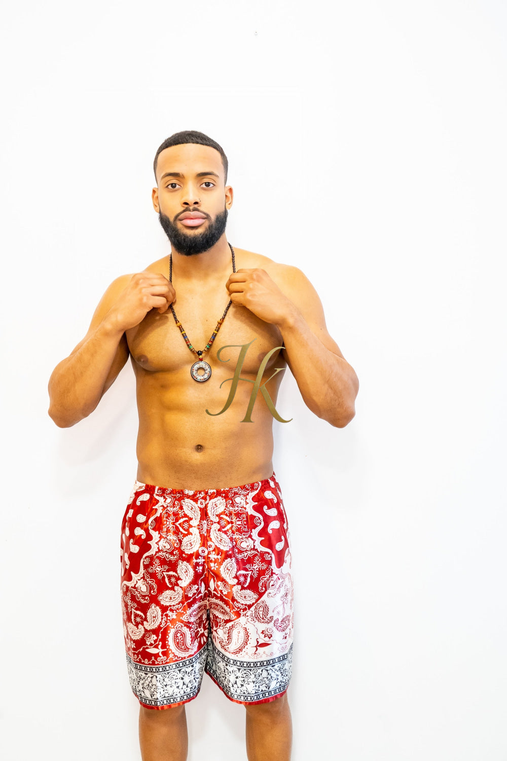 KAYIB Red Silk Short - Elevate Your Style Game with Premium Luxury and Comfort. - kayibstrore