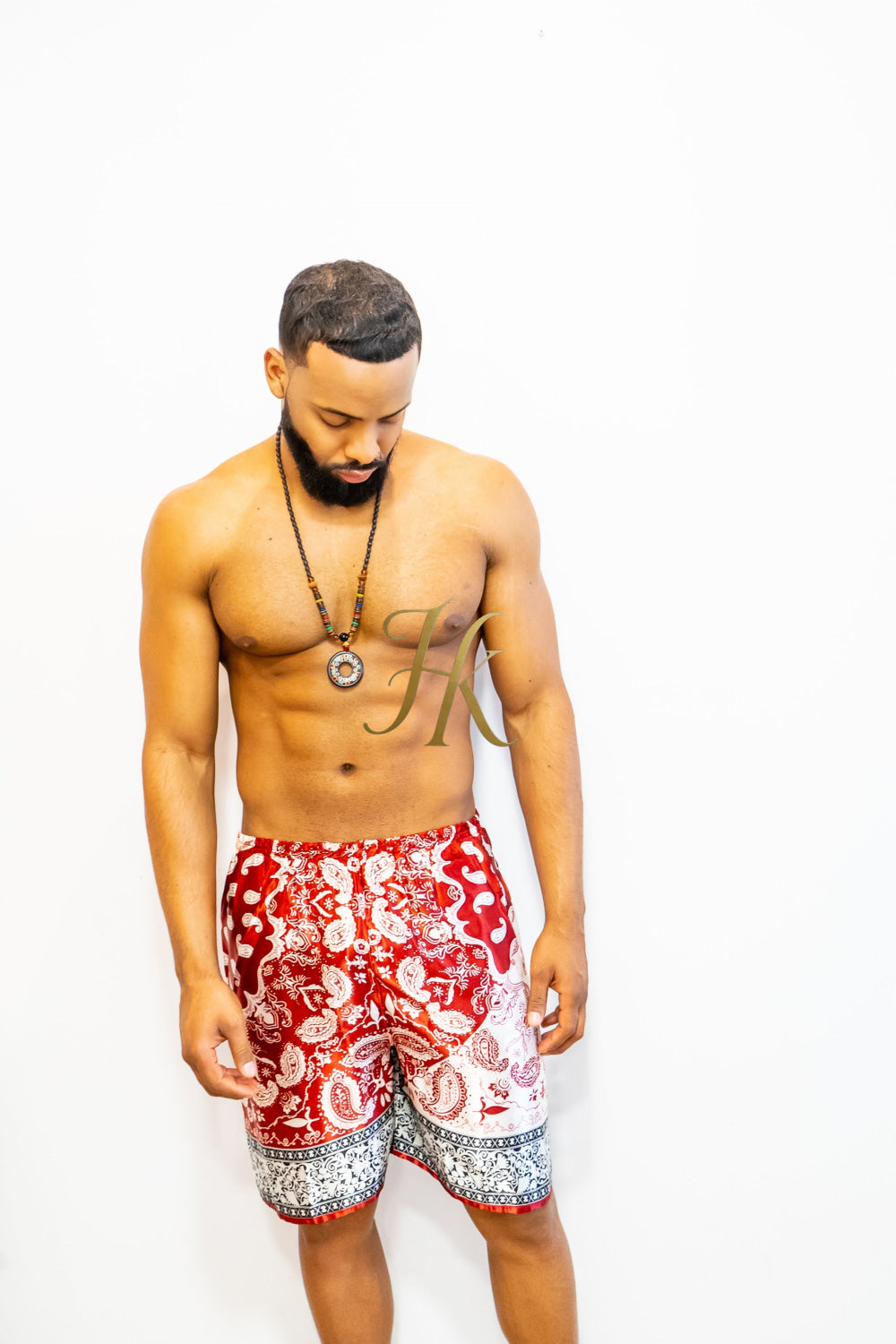KAYIB Red Silk Short - Elevate Your Style Game with Premium Luxury and Comfort. - kayibstrore