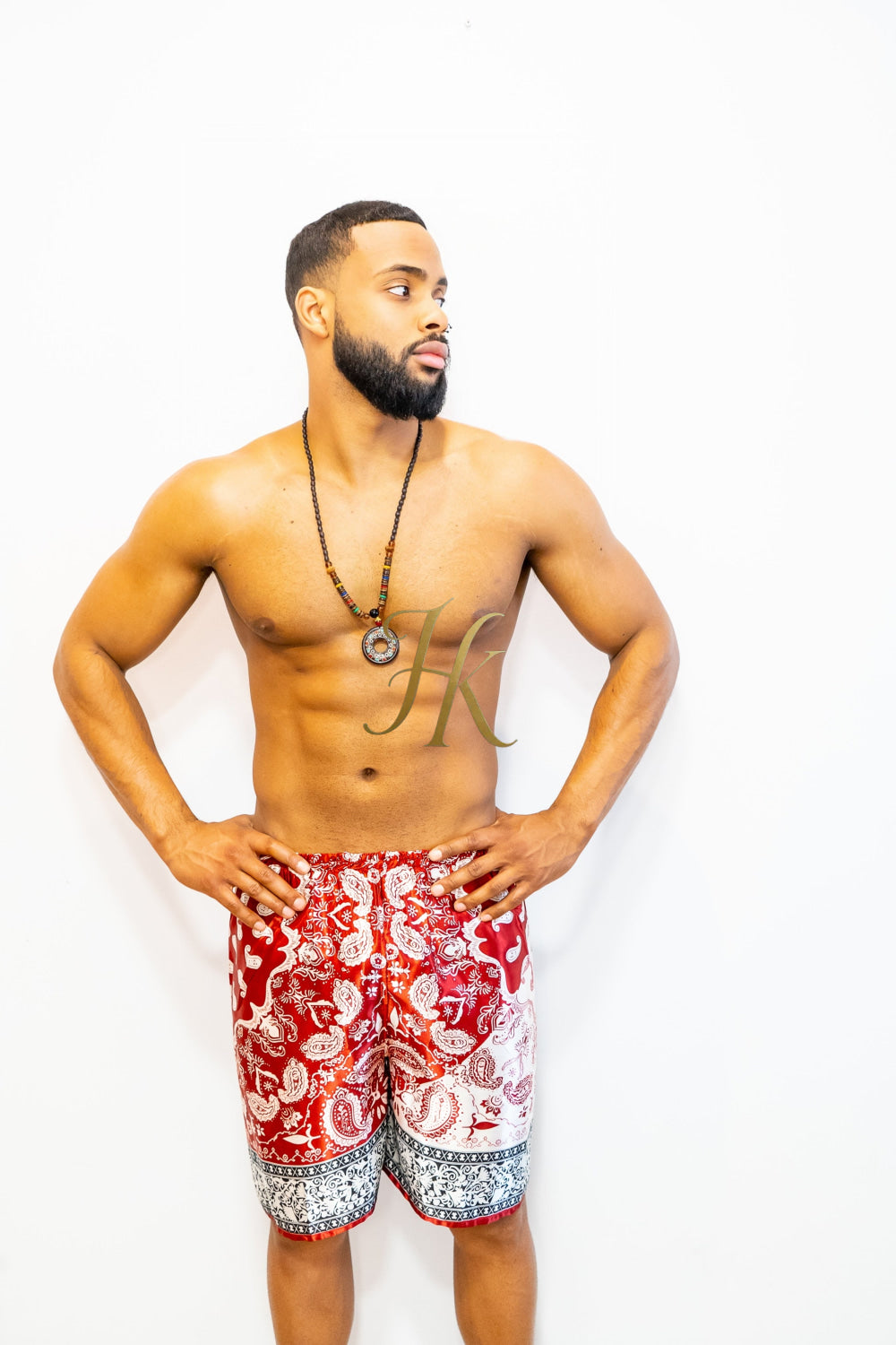 KAYIB Red Silk Short - Elevate Your Style Game with Premium Luxury and Comfort. - kayibstrore