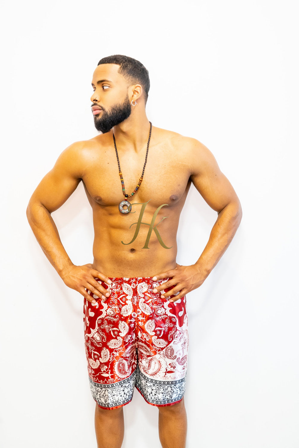 KAYIB Red Silk Short - Elevate Your Style Game with Premium Luxury and Comfort. - kayibstrore