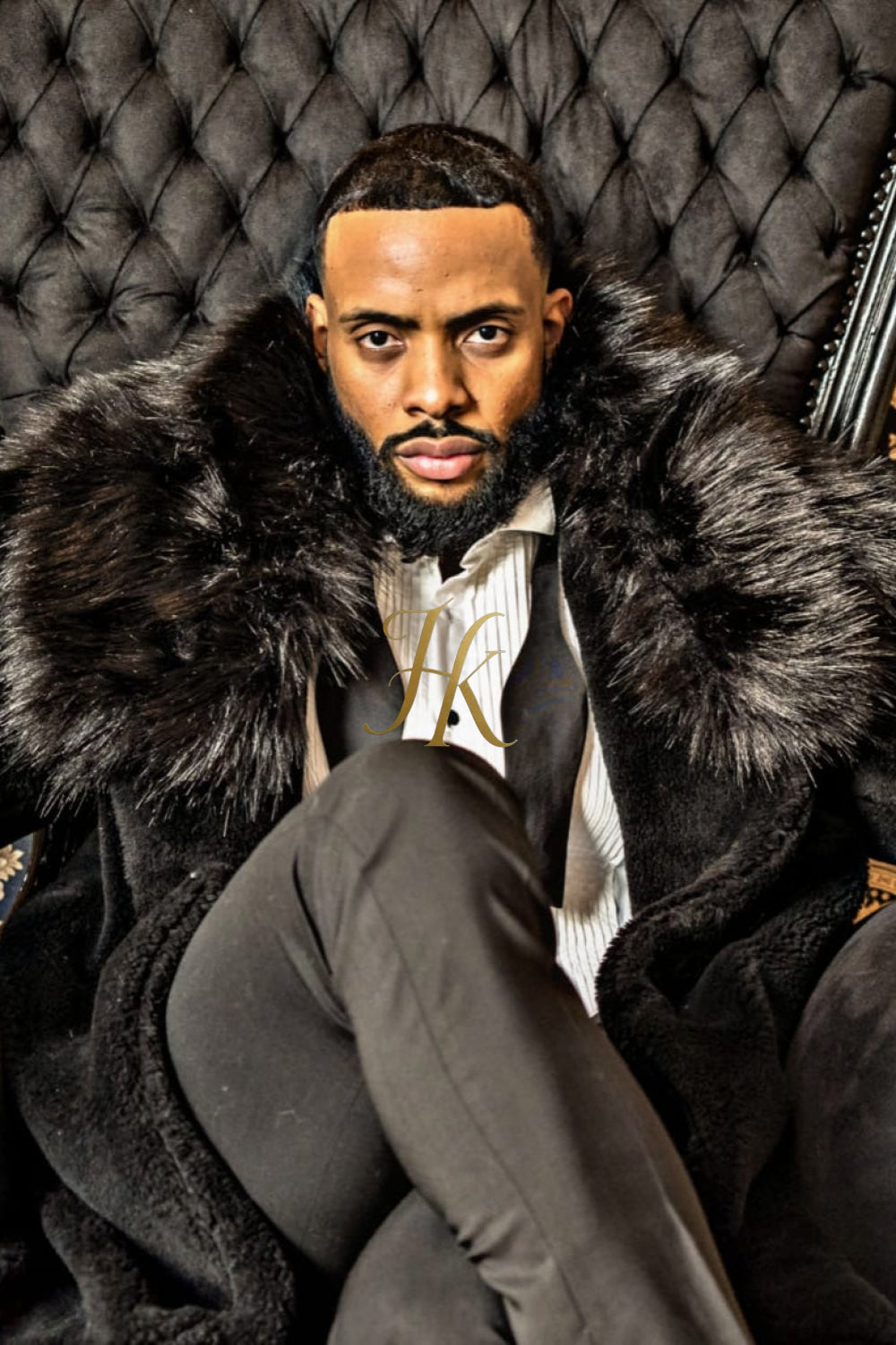 Teddy Luxury Handmade Men's Fur Coat - Limited Edition Italian Leather Outerwear for Eclectic Masculine Style - Stay Warm in Ultimate Comfort and Sophistication - kayibstrore