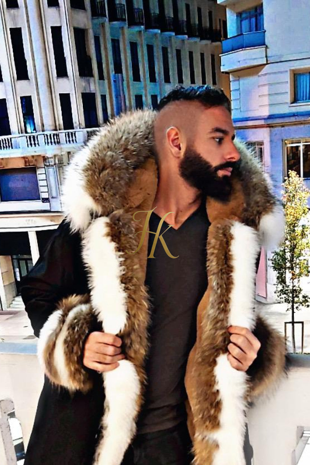 Best Fox Fur Coats & Jackets For Men | Collection Of Mens Fur Coat As Picture / M