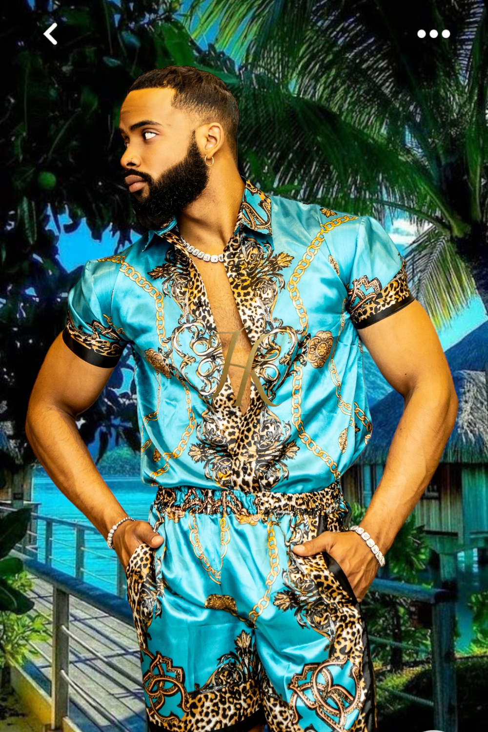 Mens Summer Dress Set